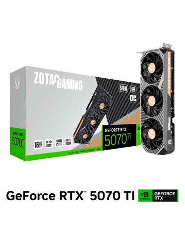 TARJETA DE VIDEO ZOTAC GEFORCE RTX 5070 TI 16GB...