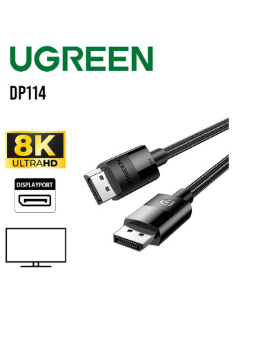 CABLE DISPLAYPORT UGREEN DP114 ( 80392 ) 2M