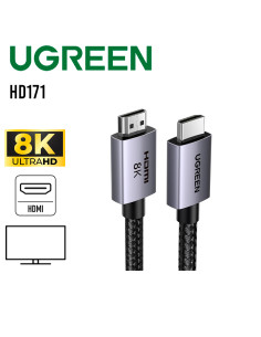CABLE UGREEN (HD171) HDMI 8K 60HZ 3M (25911)