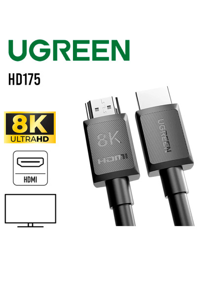 CABLE UGREEN (HD175) HDMI 8K 60HZ 3M (45433)
