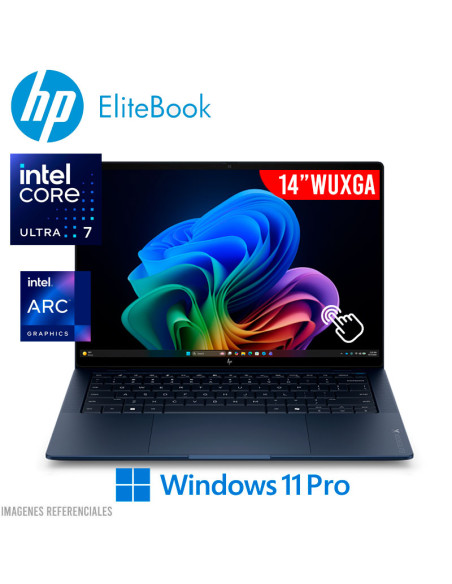 LAPTOP HP ELITEBOOK X NEXT GEN AI G2I ULTRA 7-365H 32GB 1TB SSD 14" WUXGA TACTIL WINDOWS 11 PRO ( D8AD3AT-ABM )