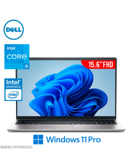 LAPTOP DELL PRO 15 ESSENTIAL PV15250 I5-1334U 16GB DDR5 512GB 15.6 FHD 120HZ WINDOWS 11 PRO (F8T7Y)