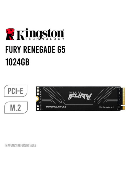 DISCO SSD KINGSTON 1024GB FURY RENEGADE G5 ( SFYR2S/1T0 ) PCIE 5.0 | NVME
