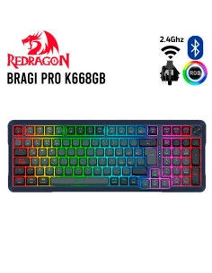 TECLADO GAMER REDRAGON BRAGI PRO (K688GB-RGB-PRO) WIRED -...
