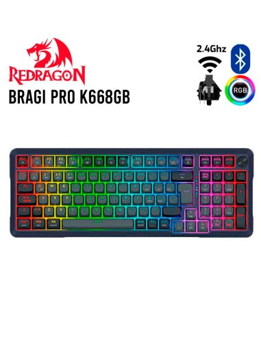 TECLADO GAMER REDRAGON BRAGI PRO...