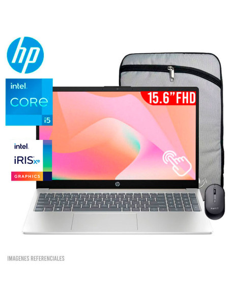 LAPTOP HP 15-FD0152LA I5-1334U 8GB 512GB SSD 15.6" FHD TACTIL FREEDOS ( B9TS2LA-ABM )