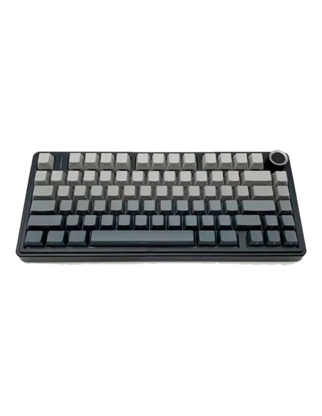 TECLADO GAMER AULA F75 ( F75-SP ) WIRED - WIRELESS - BT | BLACK/GRADIENT GREY | SWITCH REAPER | LED-RGB