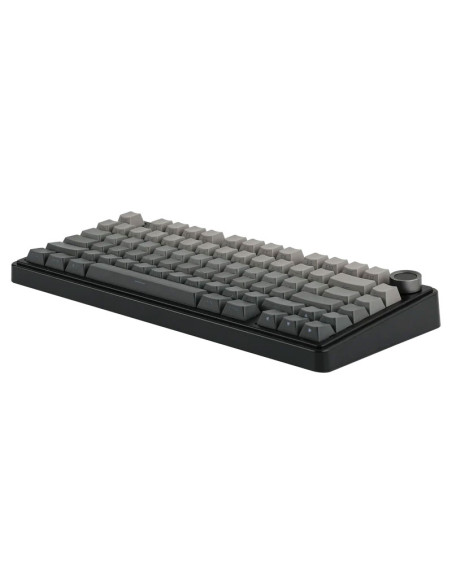TECLADO GAMER AULA F75 ( F75-SP ) WIRED - WIRELESS - BT | BLACK/GRADIENT GREY | SWITCH REAPER | LED-RGB