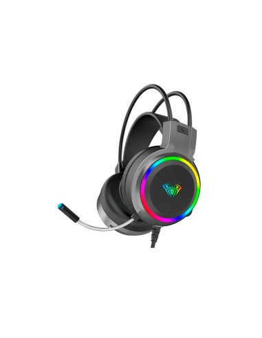 AUDIFONO GAMER AULA MOUNTAIN ( S608 ) BLACK |...