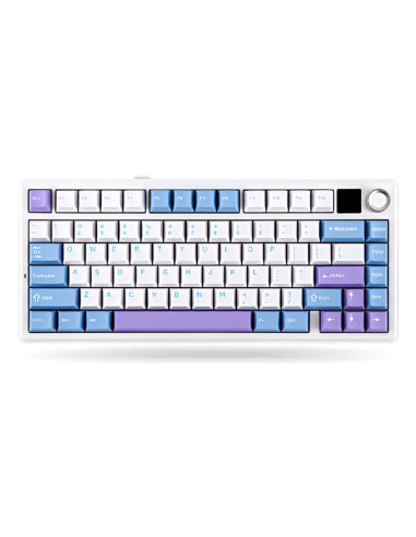 TECLADO GAMER AULA F75 ( F75-SP ) WIRED -...