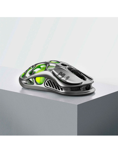MOUSE GAMER GRAVASTAR MERCURY M1 PRO GUNMETAL...