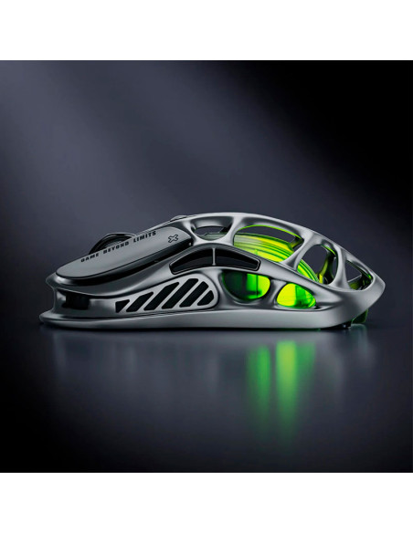 MOUSE GAMER GRAVASTAR MERCURY M1 PRO GUNMETAL GRAY (M1 PRO_GRY) WIRELESS/ BLUETOOTH| SENSOR PAW3395DM| 26000 DPI| LED-RGB