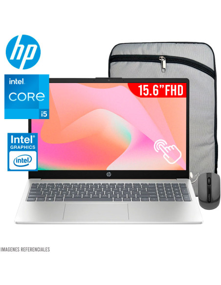 LAPTOP HP 15-FD0152LA I5-1334U 8GB 512GB SSD 15.6" FHD TACTIL FREEDOS ( B9TS2LA-ABM )