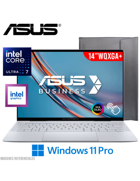 LAPTOP ASUS B9406CAA-TH1199X ULTRA 7-356H 32GB 1TB SSD 14 OLED WQXGA+ WINDOWS 11 PRO (90NX09J1-M01BB0)