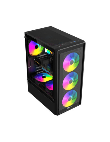 CASE GAMER HALION YORK G35 S/FUENTE| VIDRIO...