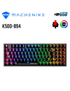 TECLADO GAMER MACHENIKE K500 BLACK (K500-B94) SWITCH...