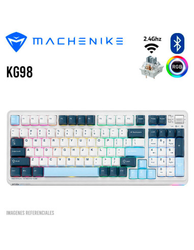 TECLADO GAMER MACHENIKE KG98 (KG98) SWITCH GR...