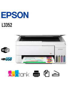 IMPRESORA EPSON MULTIFUNCIONAL ECOTANK L3352 (C11CL62303)...
