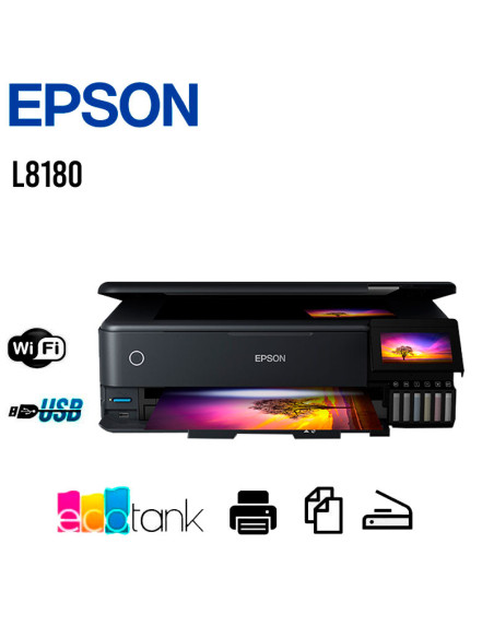 IMPRESORA MULTIFUNCIONAL EPSON ECOTANK L8180 A3+ C11CJ221303
