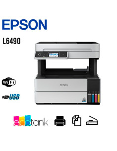 IMPRESORA EPSON MULTIFUNCIONAL ECOTANK L6490 WIFI DUPLEX