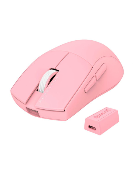 MOUSE GAMER REDRAGON KING PRO ( M916-PRO ) 4K HZ | WIRELESS | 26K DPI | PINK