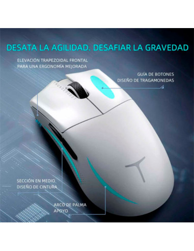 MOUSE GAMER THUNDEROBOT ( ML903 MINI WHITE )...