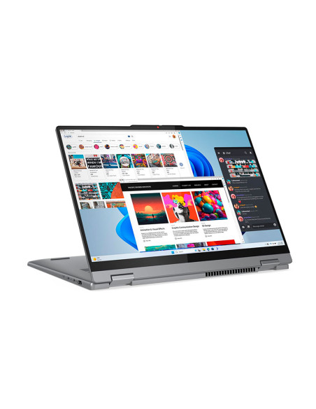 LAPTOP LENOVO IDEAPAD 5 2-IN-1 16IRU9 INTEL CORE 7 150U 16GB 1TB SSD 16" WUXGA IPS TACTIL WINDOWS 11 (83DU000CUS)
