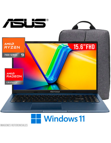 LAPTOP ASUS VIVOBOOK 15 M1502XA-BQ010W RYZEN 9 7940HS 16GB DDR5 512GB SSD 15.6" FHD WINDOWS 11