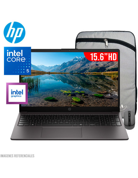LAPTOP HP 250R G10 CORE 5 120U 16GB 512GB SSD 15.6" HD FREEDOS (D63YCAT-ABM)
