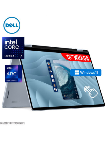 LAPTOP DELL 16 PLUS 2 EN 1 ULTRA 7-256V 16GB...