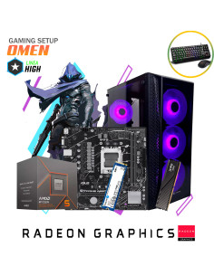 SETUP GAMER OMEN RYZEN 5 8500G 16GB 500GB + KIT RAPTOR