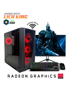 PC GAMER LICH KING RYZEN 7-5700G 16GB 500GB SSD + 23.8...