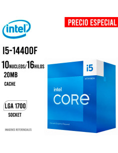 PROCESADOR INTEL CORE I5-14400F 2.50 GHZ - 20MB (...