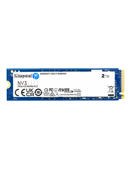 DISCO SOLIDO SSD KINGSTON 2TB NV3 ( SNV3S/2000G ) PCIE | NVME | GEN4