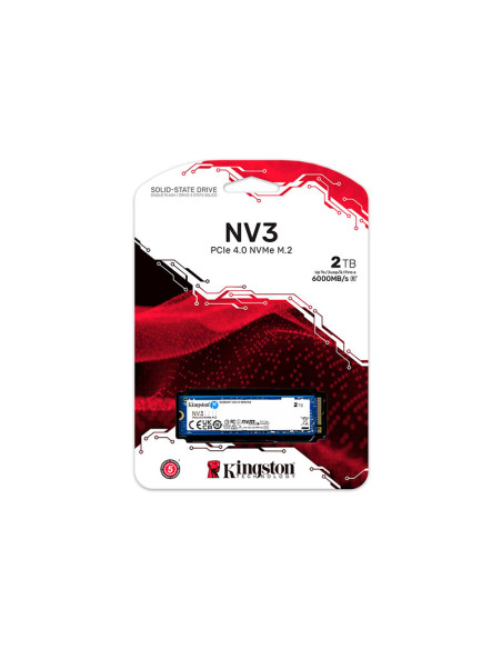DISCO SOLIDO SSD KINGSTON 2TB NV3 ( SNV3S/2000G ) PCIE | NVME | GEN4
