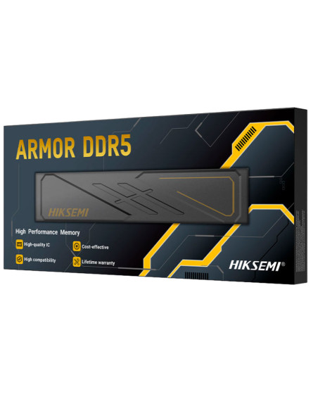 MEMORIA RAM HIKSEMI 16GB/5600MHZ ARMOR DDR5 ( HSC516U56D2 16G ) BLACK