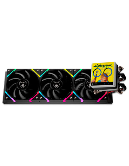 SISTEMA DE ENFRIAMIENTO LIQUIDO ANTRYX TRITON VISION XT360 ( AWC-TVXT360K ) LCD 3.4" | LED-ARGB