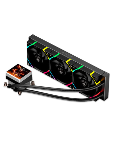 SISTEMA DE ENFRIAMIENTO LIQUIDO ANTRYX TRITON VISION XT360 ( AWC-TVXT360K ) LCD 3.4" | LED-ARGB