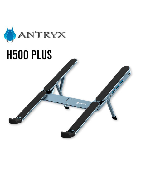 STAND PARA LAPTOP ANTRYX XTREME H500 PLUS (ANS-H500PG) 6 AJUSTES- ALUMINIO
