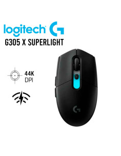 MOUSE GAMER LOGITECH G305 X SUPERLIGHT (910-007738) HERO...