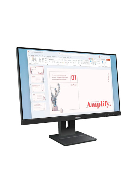 MONITOR LENOVO THINKVISION E24-40 23.8" ( 64BAMAR1LA ) PANEL WLED IPS | 100HZ - 4MS | HDMI - VGA - DP