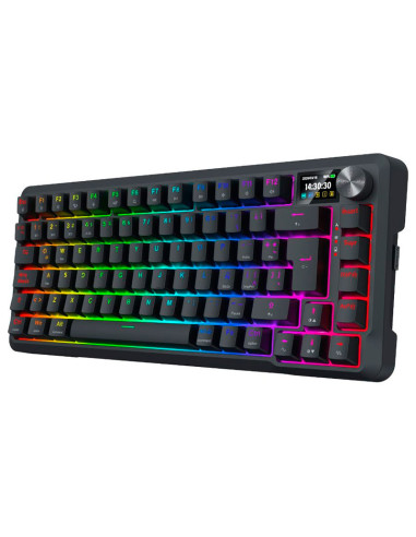 TECLADO GAMER REDRAGON UCAL LCD PRO...