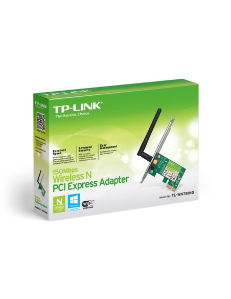 TARJETA DE RED INALAMBRICO TP-LINK 150MBPS ( TL-WN781ND )