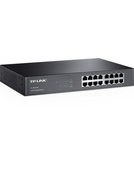 SWITCH TP-LINK (TL-SG1016D) 16 PUERTOS | 10/100/1000 MBPS