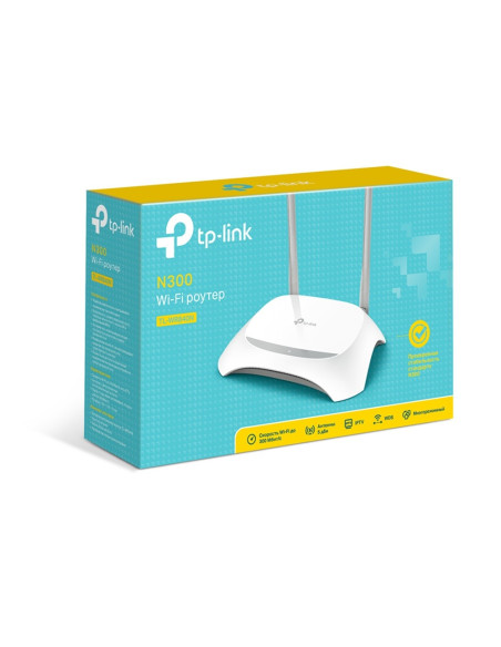 ROUTER INALAMBRICO TP-LINK ( TL-WR840N ) 300 MBPS - 2.4 GHZ | IPTV