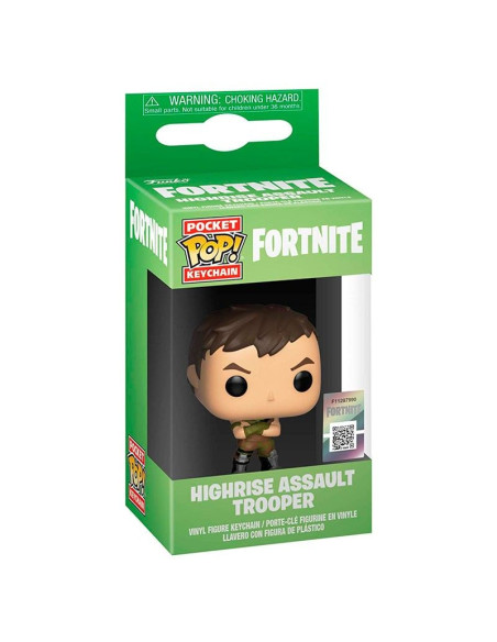 FUNKO KEYCHAIN: FORTNITE S1 - HIGHRISE ASSAULT TROOPER 36950