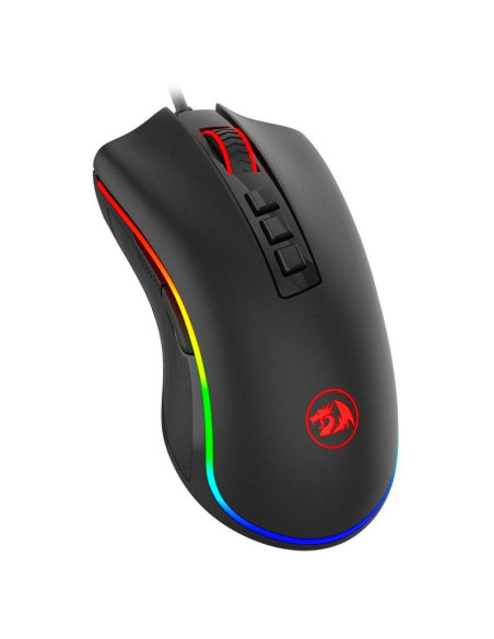 MOUSE GAMER REDRAGON COBRA BLACK ( M711 ) 10000 DPI | LED-RGB