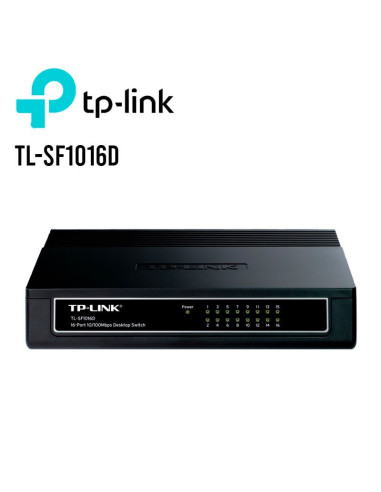 SWITCH TP-LINK (TL-SF1016D) 16 PUERTOS |...