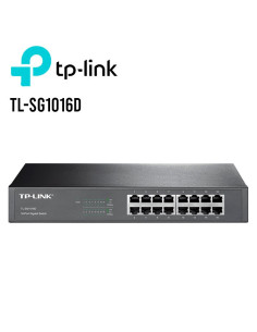 SWITCH TP-LINK (TL-SG1016D) 16 PUERTOS | 10/100/1000 MBPS