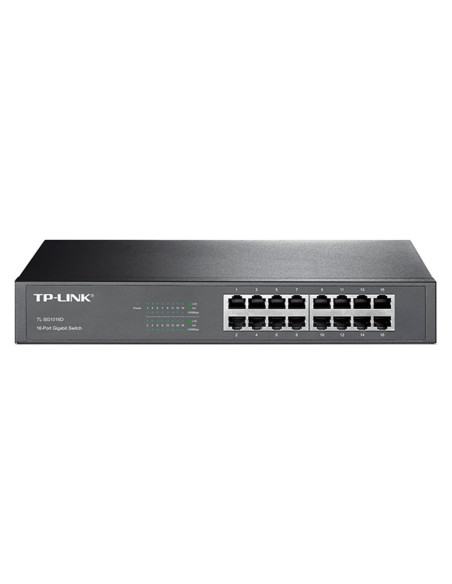 SWITCH TP-LINK (TL-SG1016D) 16 PUERTOS | 10/100/1000 MBPS